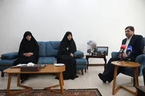 ابلاغ پیام و سلام خاص رهبری انقلاب به خانواده شهید فریدون عباسی