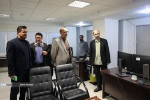 بازدید عليرضا لادن مقدم سرپرست معاونت علوم تربيتي و مهارتي دانشگاه آزاد از خبرگزاری آنا