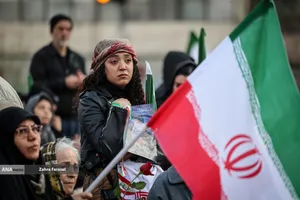 لحظه تحویل سال ۱۴۰۵ - میدان انقلاب