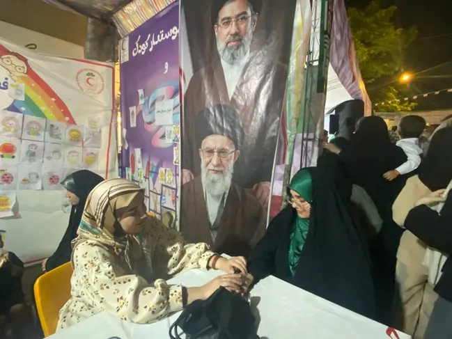 موکب دانشجویی امام خمینی (ره) در شب ارتحال بنیان‌گذار انقلاب اسلامی برپا شد