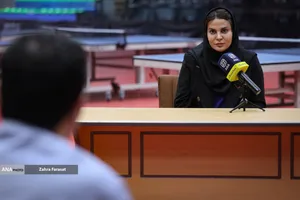 ندا شهسواری، قهرمان تنیس روی میز 