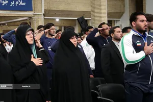 دیدار قهرمانان ورزشی و مدال&zwnj;آوران المپیادهای علمی با رهبر معظم انقلاب