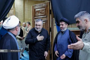 سردار حسین اشتری در مراسم گرامیداشت ۵۷ شهید اقتدار ارتش