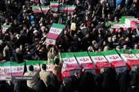 تشییع پیکر مطهر 100 شهید گمنام - معراج شهدا