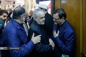 مراسم گرامیداشت شهید علی لاریجانی 