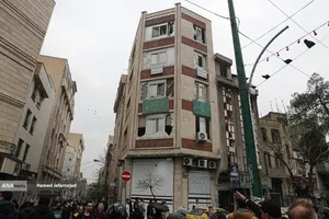 حمله هوایی جنگنده&zwnj;های اسرائیلی_آمریکایی به خیابان پیروزی تهران