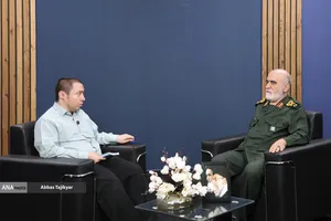 سردار حسن رستگار پناه رئیس مرکز مطالعات امنیتی ستاد کل نیروهای مسلح