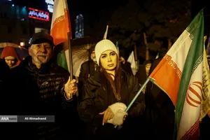 اجتماع مردمی در حمایت از رزمندگان اسلام - میدان شهید طهرانی&zwnj;مقدم
