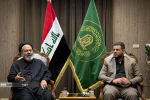 دیدار حجت&zwnj;الاسلام سیدعبدالفتاح نواب، نماینده ولی&zwnj;فقیه در امور حج و زیارت با تولیت مسجد کوفه