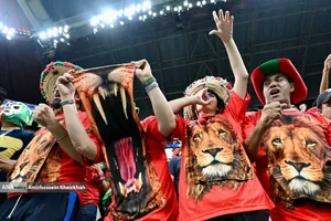 لقاء بين منتخبي فرنسا والمغرب لكرة القدم