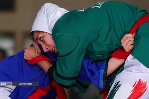 اولین دوره لیگ کشتی آلیش بانوان