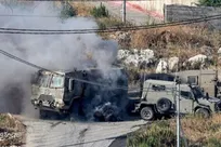 حمله سنگین مقاومت به خودرو نظامی اسرائیلی در نزدیکی شهرک «عوفرا»