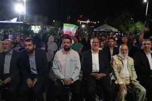  اجتماع بزرگ امام زمانی ها با حضور علیرضا زاکانی شهردار تهران و مهدی چمران رییس شورای شهر تهران و مهدی قمی شهردار منطقه۱۱