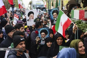 مراسم تشییع پیکرهای شهدای مدافع امنیت و مردم مظلوم