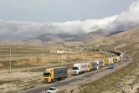حمل‌ونقل جاده‌ای کالا به صورت مستمر در جریان است