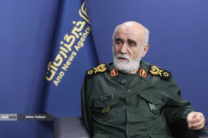 سردار حسن رستگار پناه رئیس مرکز مطالعات امنیتی ستاد کل نیروهای مسلح