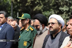 تشییع پیکر مطهر شهید سید مصطفی میر غفاری