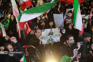 اجتماع مردمی در خونخواهی امام شهید امت - چهارراه کوکاکولا