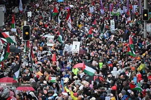 تظاهرات بی&zwnj;سابقه بیش از300 هزار نفری حامیان فلسطین در سیدنی استرالیا