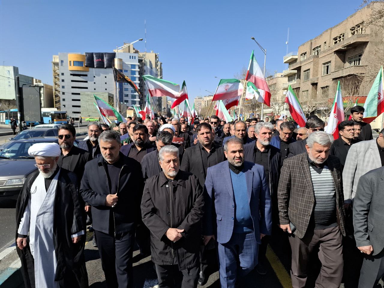 برگزاری مراسم بزرگداشت رهبر انقلاب در دانشگاه آزاد اسلامی با حضور دکتر رنجبر