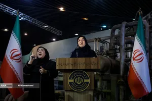 نشست خبری فاطمه مهاجرانی سخنگوی دولت