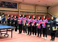 تکرار قهرمانی بانوان تنیس روی میز دانشگاه آزاد در ایستگاه پایانی لیگ برتر