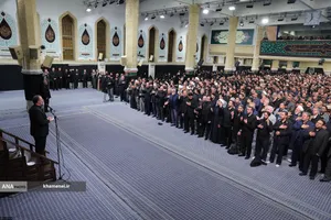 دومین شب عزاداری حضرت فاطمةالزهرا(س) با حضور زهبر م انقلاب