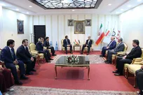 دیدار رئیس کمیته کار با جوانان و ورزش جمهوری تاجیکستان با مسئولان کمیته ملی المپیک