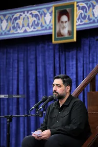 حضور و سخنرانی در مراسم عزاداری شهادت امام رضا علیه&zwnj;السلام