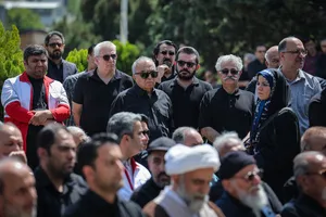 مراسم تشییع پیکر &laquo;بهروز رضوی&raquo; 