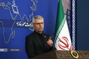 نشست خبری اسماعیل بقایی سخنگوی وزارت امور خارجه