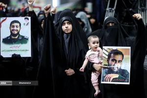 عزاداری هیئت&zwnj;های دانشجویی به مناسبت اربعین حسینی در جوار محل شهادت رهبر شهید انقلاب