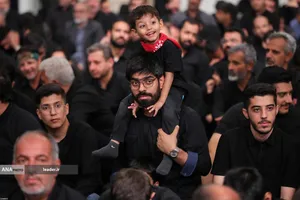 مراسم عزاداری محرم در حسینیه امام خمینی(ره)