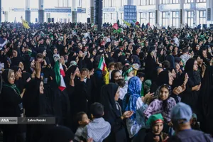 مراسم شیرخوارگان حسینی در مصلی امام خمینی(ره)

