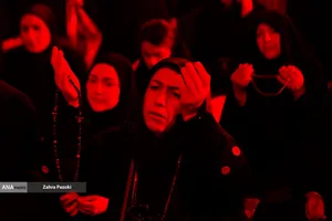 عزاداری شب های محرم در هیأت ریحانه النبی