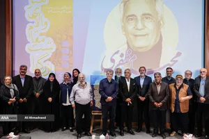 آیین اعطای نشان درجه یک هنری به &laquo;مجید مظفری&raquo;