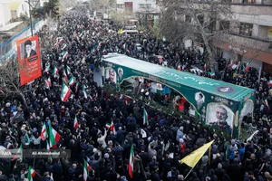 تشییع شهدای &laquo;جنگ رمضان&raquo;