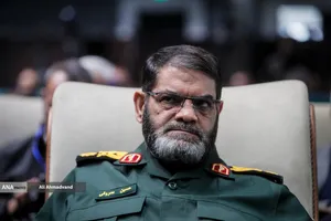 سردار حسین معروفی معاون هماهنگ کننده سازمان بسیج 