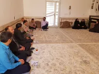 دیدار دانشگاهیان دانشگاه آزاد مرودشت با خانواده شهید