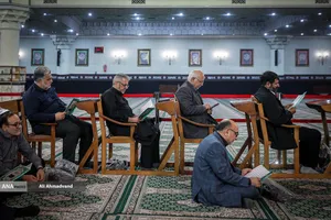 مراسم چهلمین روز شهادت دکتر محمدمهدی طهرانچی