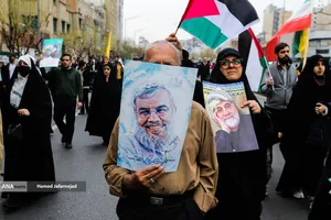 راهپیمایی روز جهانی قدس در تهران 