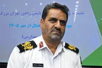 نشست خبری رئیس پلیس راهور تهران بزرگ
