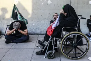 مراسم وداع با رهبر شهید انقلاب حضرت آیت الله سیدعلی خامنه&zwnj;ای (ره) و خانواده ایشان