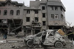 حمله هوایی جنگنده&zwnj;های اسرائیلی_آمریکایی به خیابان پیروزی تهران