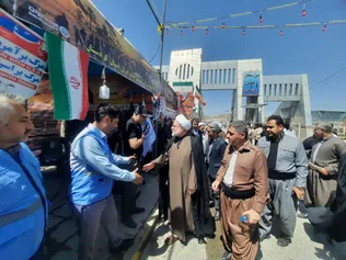 خادمان علم در مسیر عشق حسینی؛ تجلی روحیه جهادی کارکنان دانشگاه آزاد در مرز باشماق