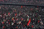 وداع با رهبر شهید