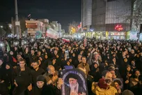 عزاداری شهادت رهبر انقلاب - چهارراه کوکاکولا خیابان پیروزی