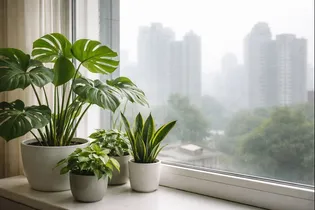 نقش واقعی گیاهان آپارتمانی در کاهش آلاینده‌های هوای خانه‌