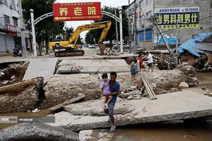 سیل&zwnj;زدگان استان هبئی در چین