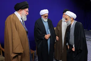 دیدار اعضای ستاد برگزاری کنگره بزرگداشت آیت&zwnj;الله العظمی میلانی با رهبر معظم انقلاب